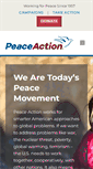 Mobile Screenshot of peaceaction.org